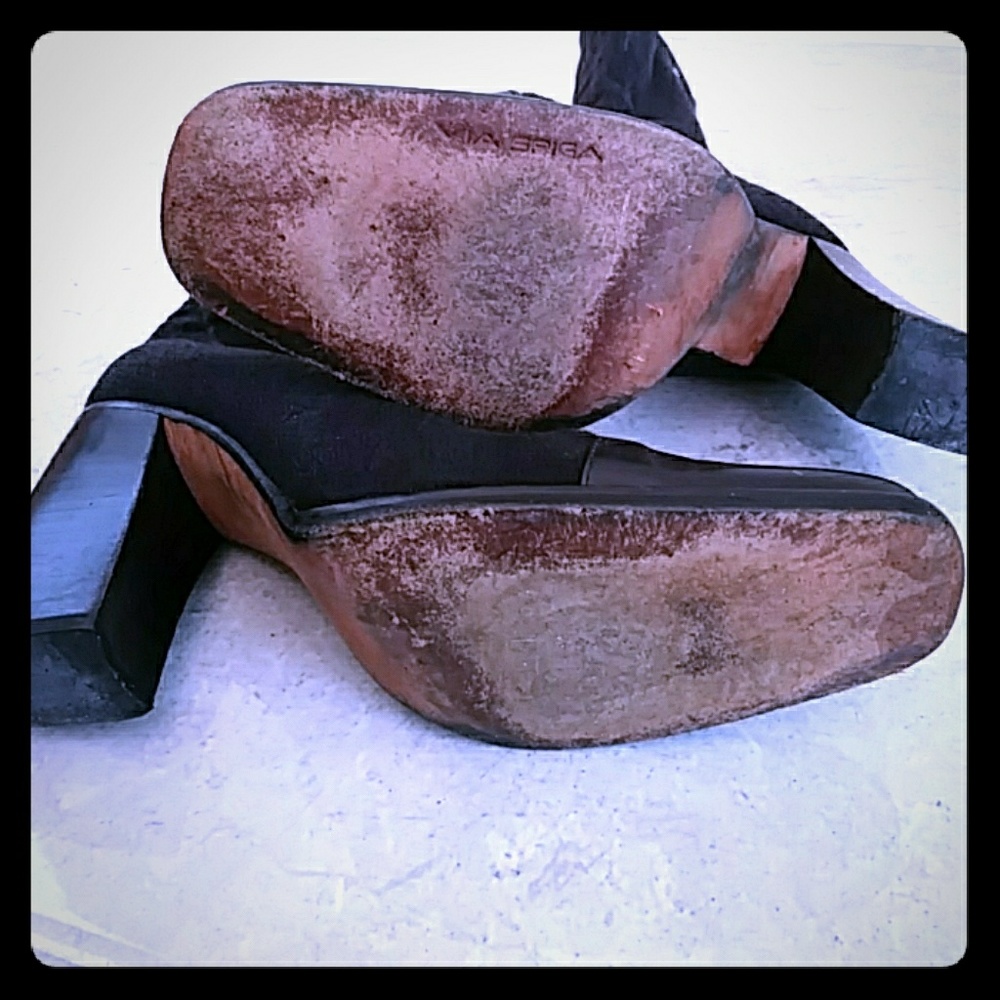 Via Spiga Black Boots - Picture 4 of 6